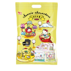 【翠菓子】HelloKitty夢想樂園綜合米菓分享包25袋/包(可i郵箱取貨)【振興券卡優惠】