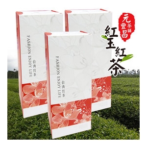 [i郵箱取貨]團購-元豐昌茶舖《台灣南投台茶紅玉18紅茶真空盒3盒/組》
