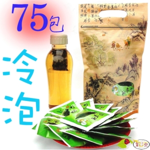 【龍源茶品】杉林溪焙香冷泡烏龍茶包5組（15入／組）~ 共75包-《國際、大陆港澳配送-選離島宅配》詳見國際配送說明●台澎金馬(一般宅配)
