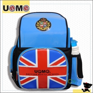 【UnMe】鏡面英格紋後背書包 / 天空藍+UnMeUnMe格紋筆袋◤這樣買就對了◢~~商品熱銷搶便宜↘現正熱賣中