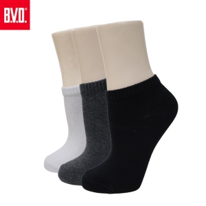 BVD1/4中性休閒襪-B219(女襪/短襪/低口襪)