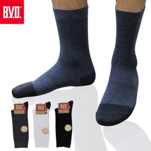 BVD竹炭男休閒襪-B349(男襪/長襪/休閒襪)