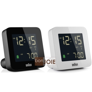 ::bonJOIE:: 美國進口 新款 Braun BC09 Digital Travel Clock 百靈數位鬧鐘 (全新盒裝) 博朗 時鐘 德國 旅行鬧鐘 旅行鐘