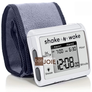 ::bonJOIE:: Shake ''n'' Wake Vibrating Alarm Clock 雙鬧鐘 隨身腕表型震動鬧鐘 鬧鈴 提醒器 手腕 Shake-n-Wake 振動鬧鐘 TechTools