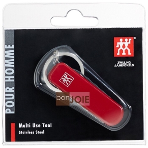 ::bonJOIE:: 德國雙人牌 隨身實用工具組 (含萬用小刀、小剪刀、指甲剪、指甲銼刀及清潔器、鑰匙環)（壓克力套封裝）德國雙人