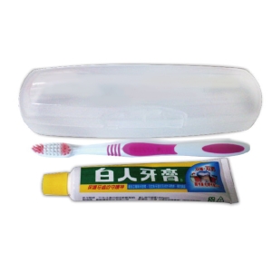 盥洗組．旅行牙刷牙膏組．臺灣製造．禮贈品