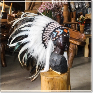 【自然屋精品】兒童印地安酋長帽，酋長帽、cosplay 、 warbonnet、 兒童專用酋長帽