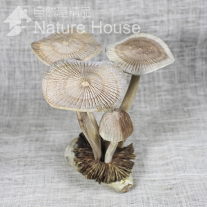 【自然屋精品】香菇 木雕香菇 原木香菇 木雕製品 擺飾 裝飾 自然風 峇厘島風 手工 藝品 飾品 Mushroom