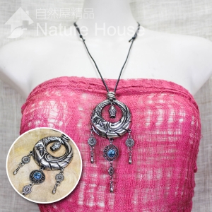 【自然屋精品】古銅古銀項鍊 古銅 古銀 項鍊 飾品 首飾 復古風 墜鍊 necklace