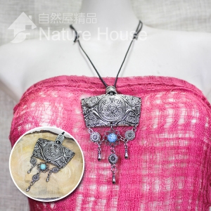 【自然屋精品】古銅古銀項鍊 古銅 古銀 項鍊 飾品 首飾 復古風 墜鍊 necklace