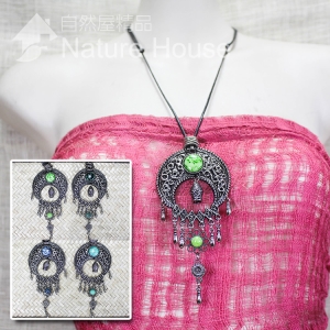 【自然屋精品】古銅古銀項鍊 古銅 古銀 項鍊 飾品 首飾 復古風 墜鍊 necklace
