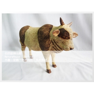 【自然屋精品】大牛 原木火雕大牛 實木動物 火雕牛 居家擺飾 峇里島風牛 Handicrafts Caw居家擺飾牛