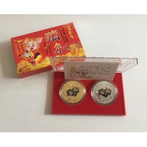 2019豬年紀念幣(金豬納福)