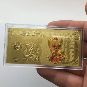 2019豬年開運金條(無盒)