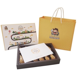 大頭叔叔-鹹蛋黃牛乳派12入禮盒