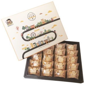 大頭叔叔-鹹蛋黃牛乳派20入禮盒