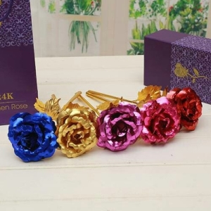 金箔玫瑰花(裸花)