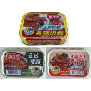 遠洋牌燒鰻罐頭3款(3入/組)