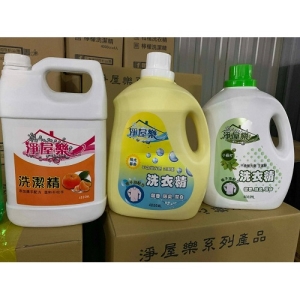 淨屋樂系列-洗衣精.洗潔精(4000ml)