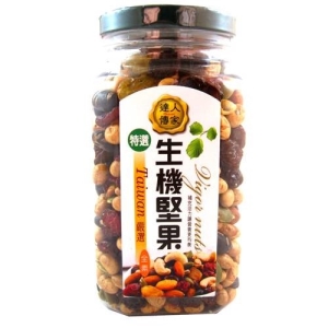 達人傳家-生機堅果(260g/罐)