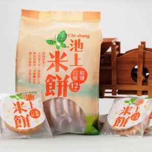 池上米餅-椒鹽口味150g/包