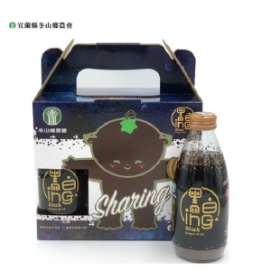 【冬山鄉農會】有機黑木耳飲6瓶裝/禮盒組