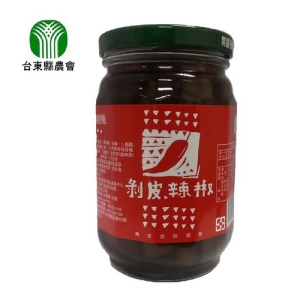 【台東縣農會】剝皮辣椒420g/瓶