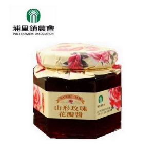 【埔里鎮農會 】山形玫瑰花瓣醬160g/罐
