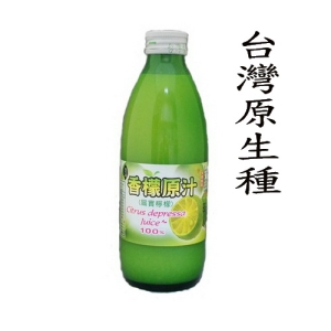 【福三滿 】台灣香檬原汁 (300ml/瓶)