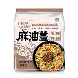 【全國農會】農好蓬萊麵-麻油薑風味拌麵-4包/袋