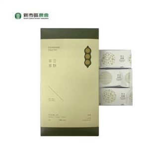 【新市區農會】茶豆香酥 240公克/20入(盒)
