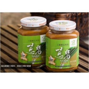 【三星地區農會】三星翠玉蔥醬（蘑菇）380g