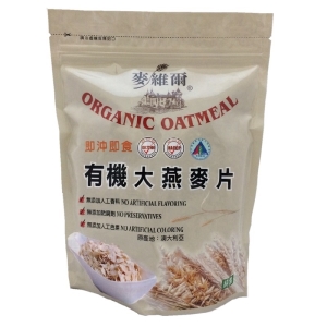 (威林企業)麥維爾澳洲有機大燕麥片450g x 12包 (有機純濃燕麥)