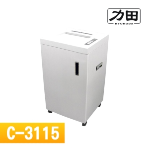 【含稅】力田 C-3115 專業粉碎型A3電動碎紙機 可碎信用卡、訂書針、連續1小時 含稅免運 另有C-3125
