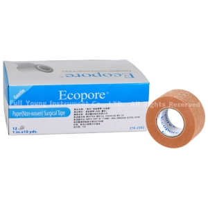 【醫康生活家】Ecopore透氣膠帶 膚色 1吋 2.5cmx9.2m (12入/盒)