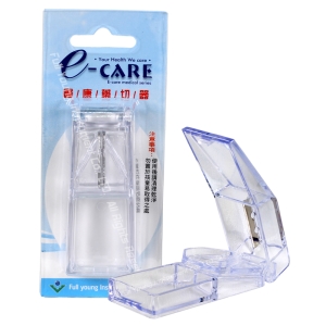 【醫康生活家】E-CARE 醫康切藥器(透明)