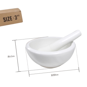 【醫康生活家】乳缽 3吋(研磨缽＋棒)