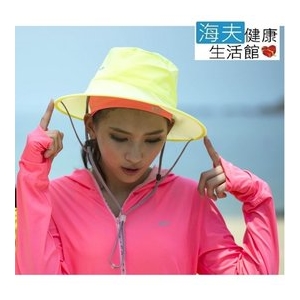 【海夫健康生活館】HOII SunSoul后益 先進光學 涼感 防曬UPF50紅光 黃光 藍光 圓筒帽