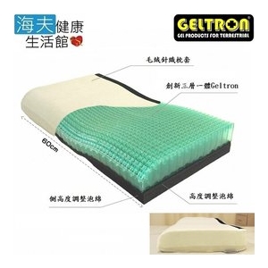 【海夫健康生活館】日本原裝 Geltron 凝膠枕頭 安眠舒壓枕 (Myz Care)