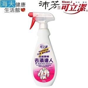 【海夫健康生活館】眾豪 可立潔 沛芳 高級 活氧酵素去漬達人(每瓶500g，6瓶包裝)