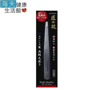 【海夫健康生活館】日本GB綠鐘 匠之技 鍛造不銹鋼斜口毛拔(L95mm)(G-2151)