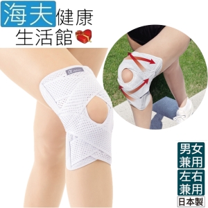 百力肢體裝具(未滅菌)【海夫健康生活館】ALPHAX 醫護膝蓋支撐固定帶 1入 日本製