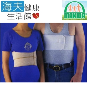 MAKIDA醫療用束帶(未滅菌)【海夫健康生活館】吉博 自粘式肋骨帶(102-1/2)