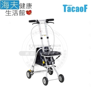 幸和 助行器(未滅菌)【海夫健康生活館】HEF TacaoF幸和 輕巧型助步車 黑北歐風(KSLC08)