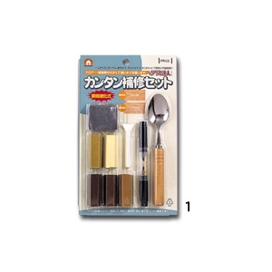 日本高森RAS-25木製家具,地板修補劑組(可混色使用)