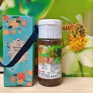 曾文蜂業_稀有紅柴蜜_700g /送50g百花蜜