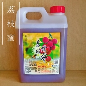 曾文蜂業_荔枝蜂蜜_3000g/送分裝瓶