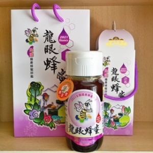 曾文蜂業-2021全國評鑑 頭等獎龍眼蜂蜜-700g送蜂巢蜜