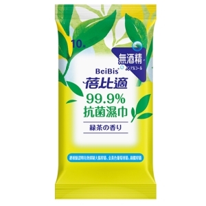 蓓比適 抗菌濕巾 濕紙巾 (10抽)*96包
