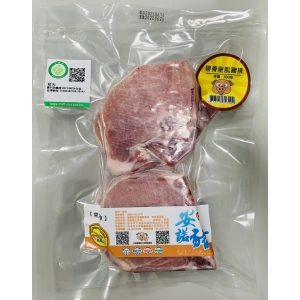 【安諾豬】帶骨里肌豬排 (400g)